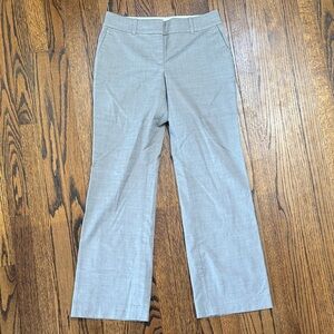 B30 Ann Taylor Women's 2P Straight Gray Trousers